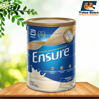 Sữa Ensure Vanilla Flavour Powder 850g